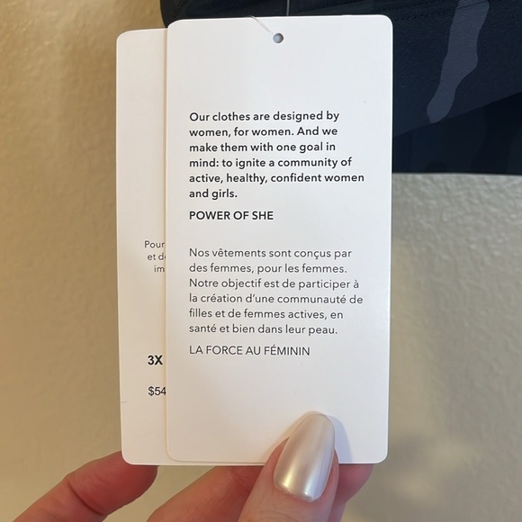 NWT Athleta Ultimate Camo Printed Bra D-DD 3X Grey Black Sports Athletic - Picture 8 of 11